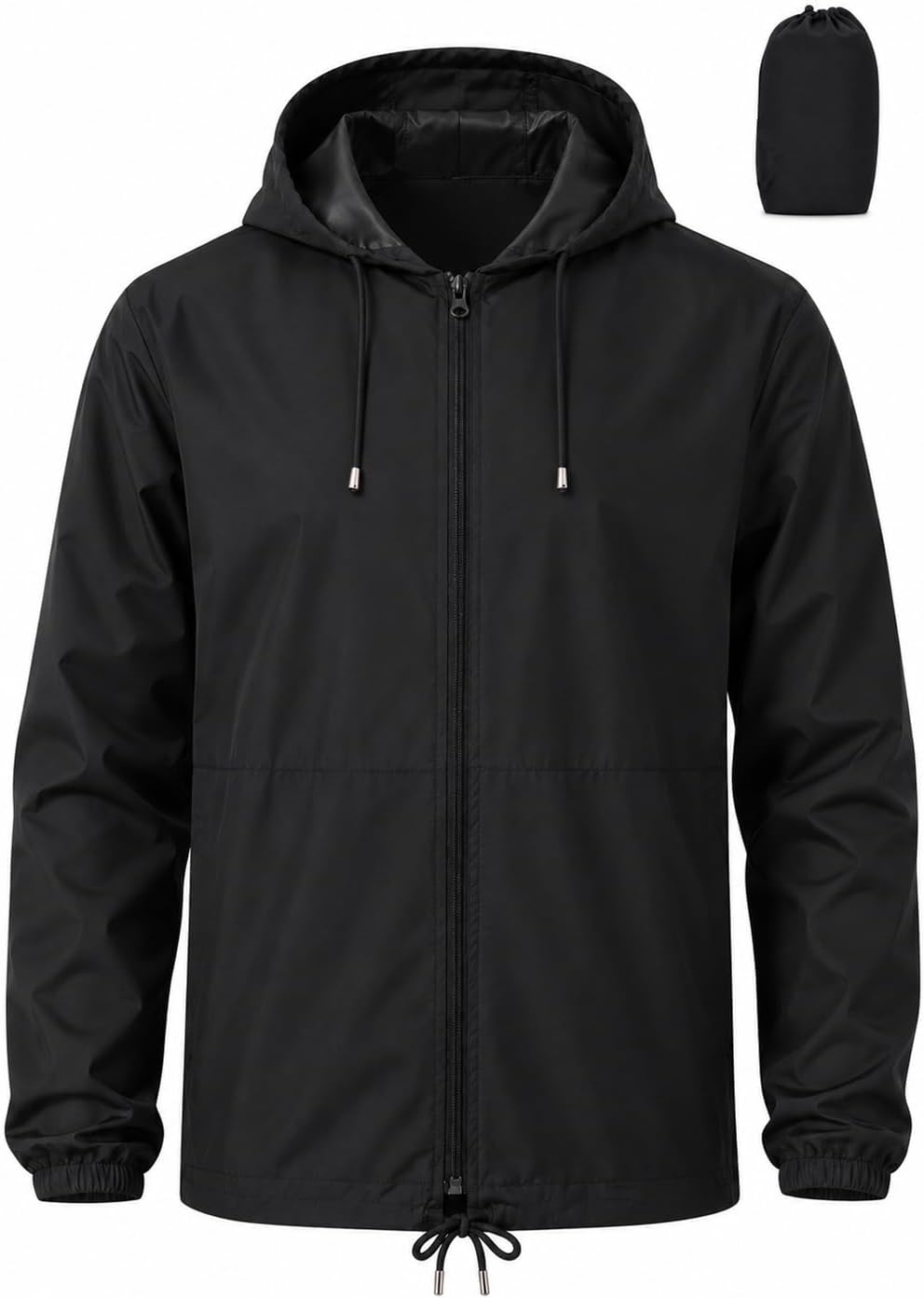 Detalle de Uposiut Men's Rain Jacket 10,000 mm H₂O
