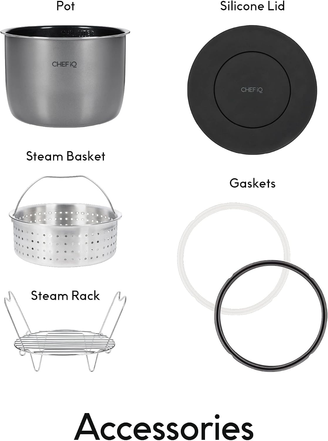 Thumbnail 5 de CHEF iQ 6-Quart Smart Pressure Cooker ⚙
