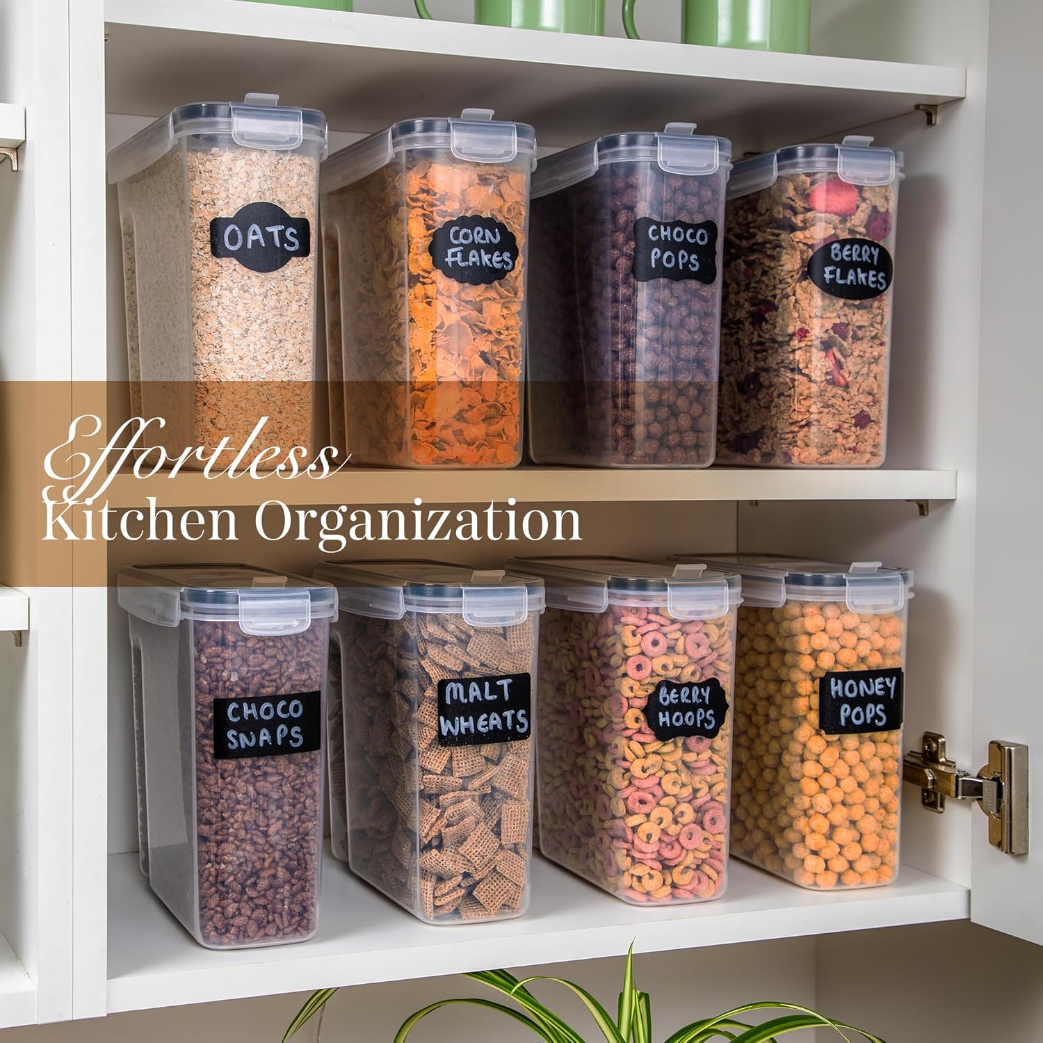 Thumbnail 3 de nuovva 4L cereal storage containers