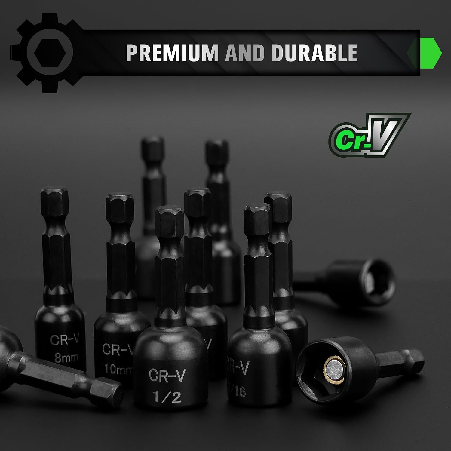 Detalle 2 de Magnetic Nut Driver Set, 20-Piece