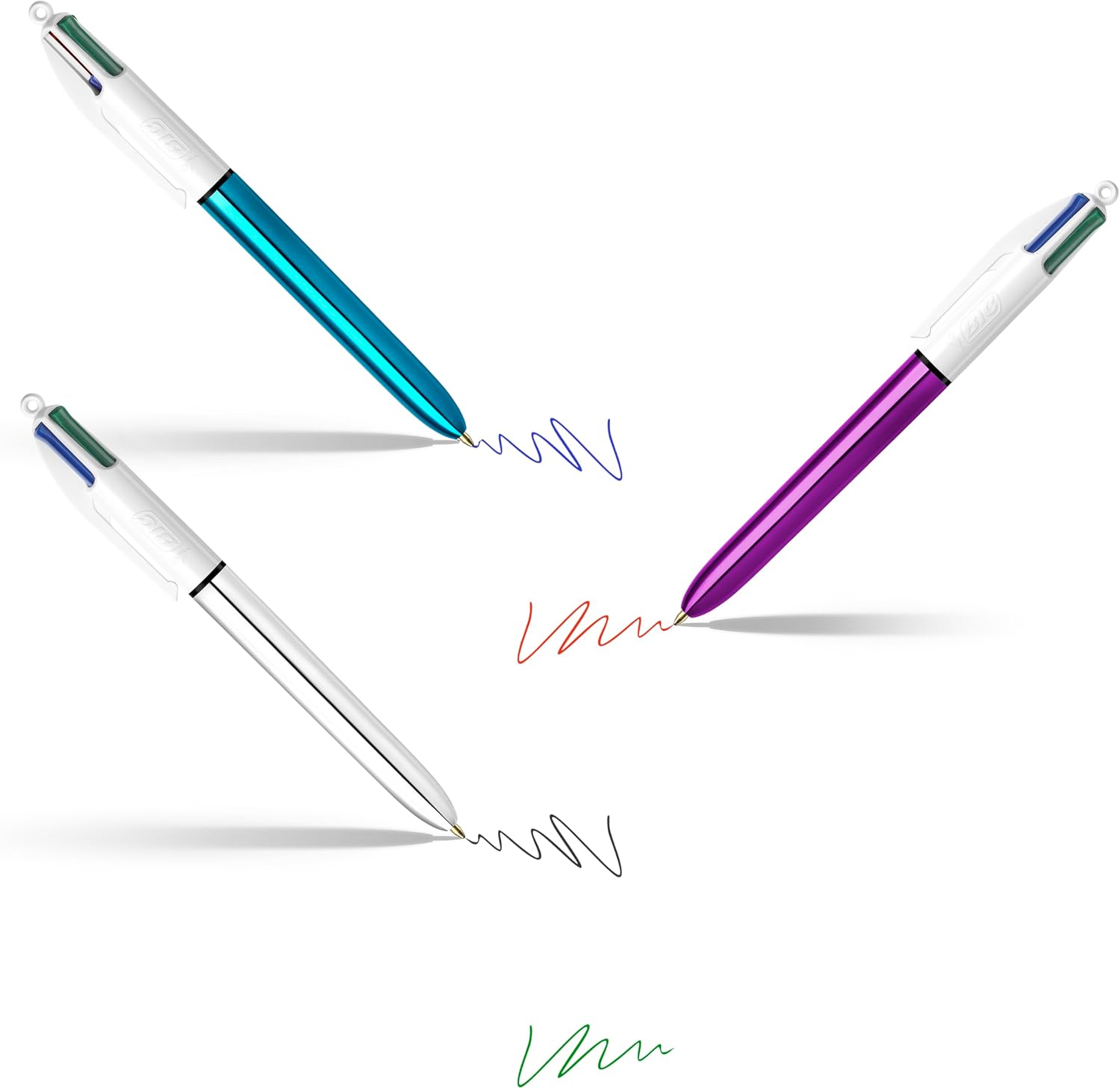 Detalle 2 de BIC 4 Colori Penne Multicolore 6 pezzi