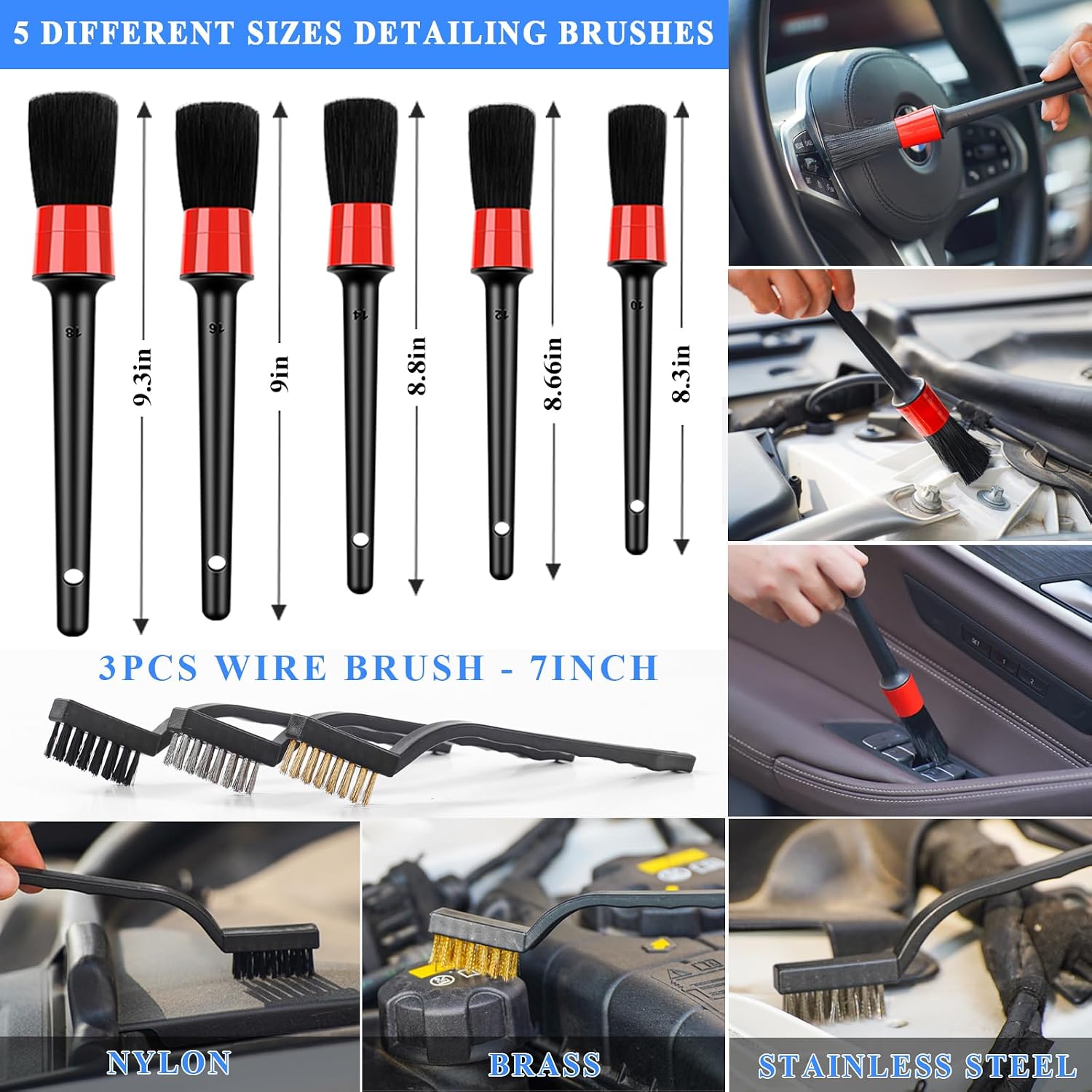 Thumbnail 4 de AUTODECO 42-piece car wash kit