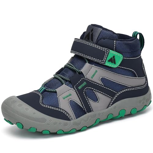 Detalle de Mishansha Wanderschuhe Jungen rutschfest Marine Gr.37 – Allround-Treter für Outdoor-Abenteuer
