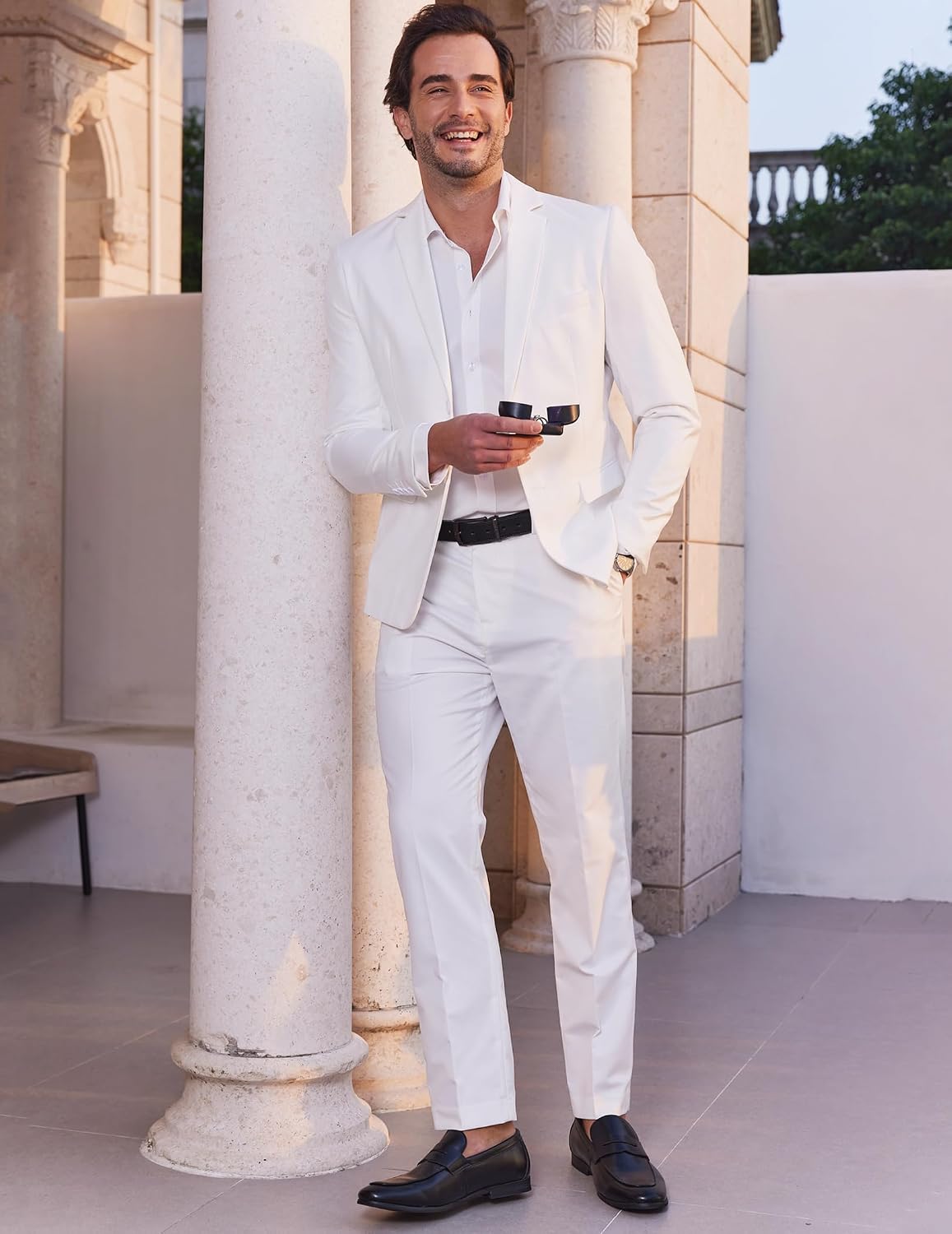 Thumbnail 3 de COOFANDY 2 Piece Classic Fit Suit