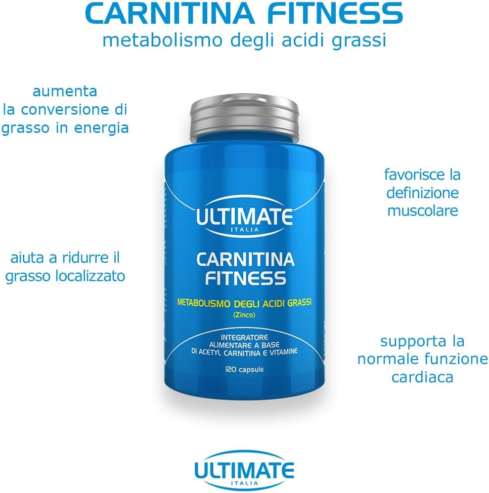 Thumbnail 3 de Carnitina Fitness Acetil L Carnitina – 120 Capsule