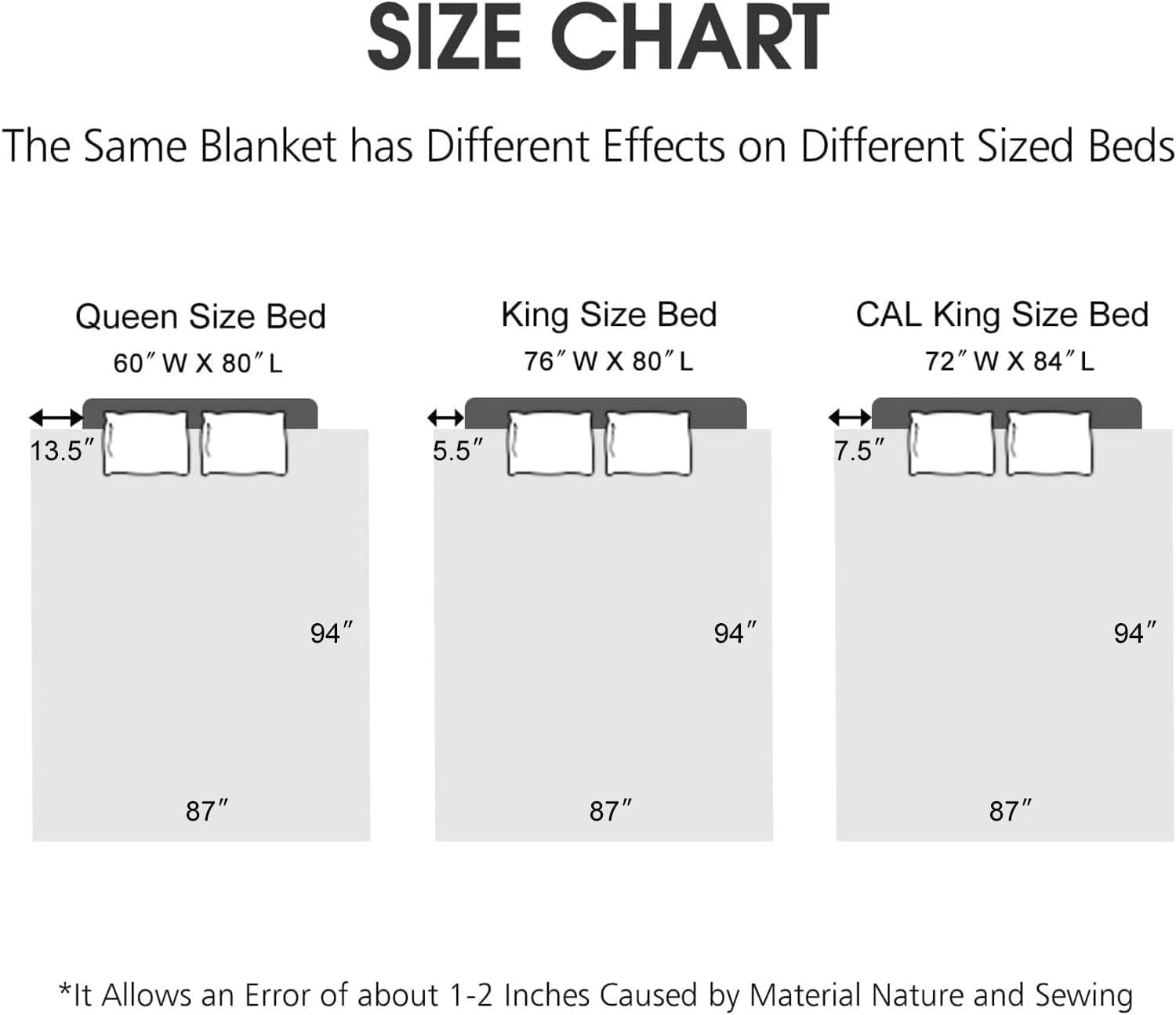 Thumbnail 5 de JML Korean Style Fleece Blanket King 87" x 94"
