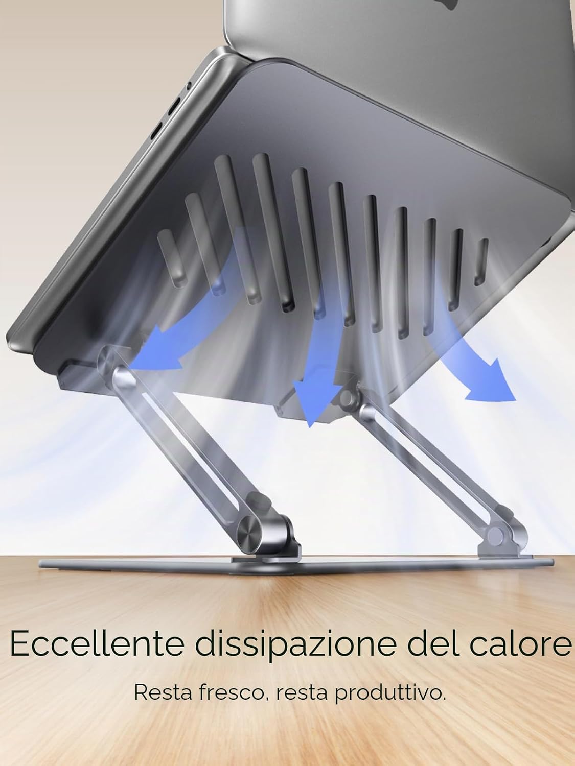 Thumbnail 4 de UGREEN Supporto per Laptop Pieghevole e Regolabile: Ergonomia e Raffreddamento per 10–17 pollici