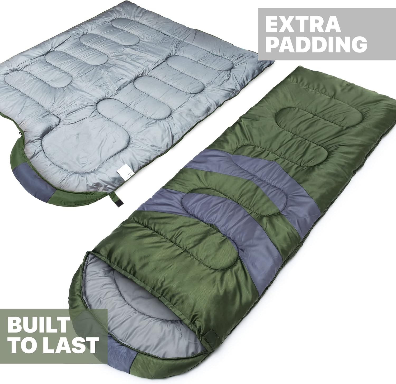 Detalle de MalloMe Sleeping Bag 0°C Cold Weather