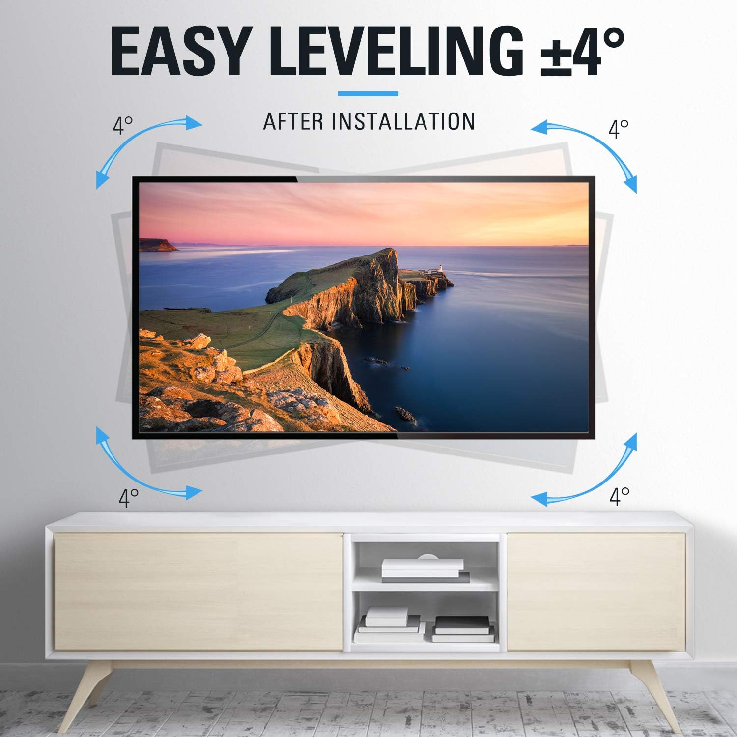 Thumbnail 5 de Mounting Dream MD2617-24K UL Listed Full Motion TV Wall Mount for 42–84 Inch TVs