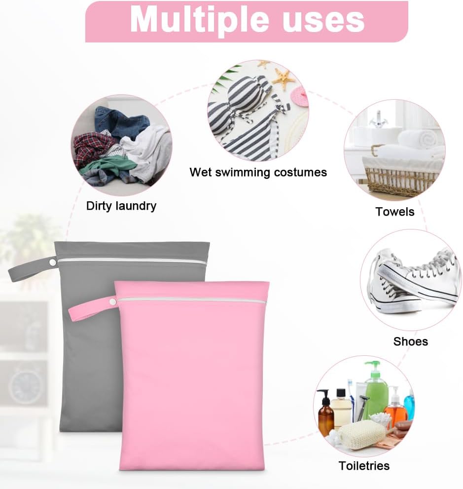 Thumbnail 4 de AOOSA Wet bags 2 pack, 30 x 40 cm