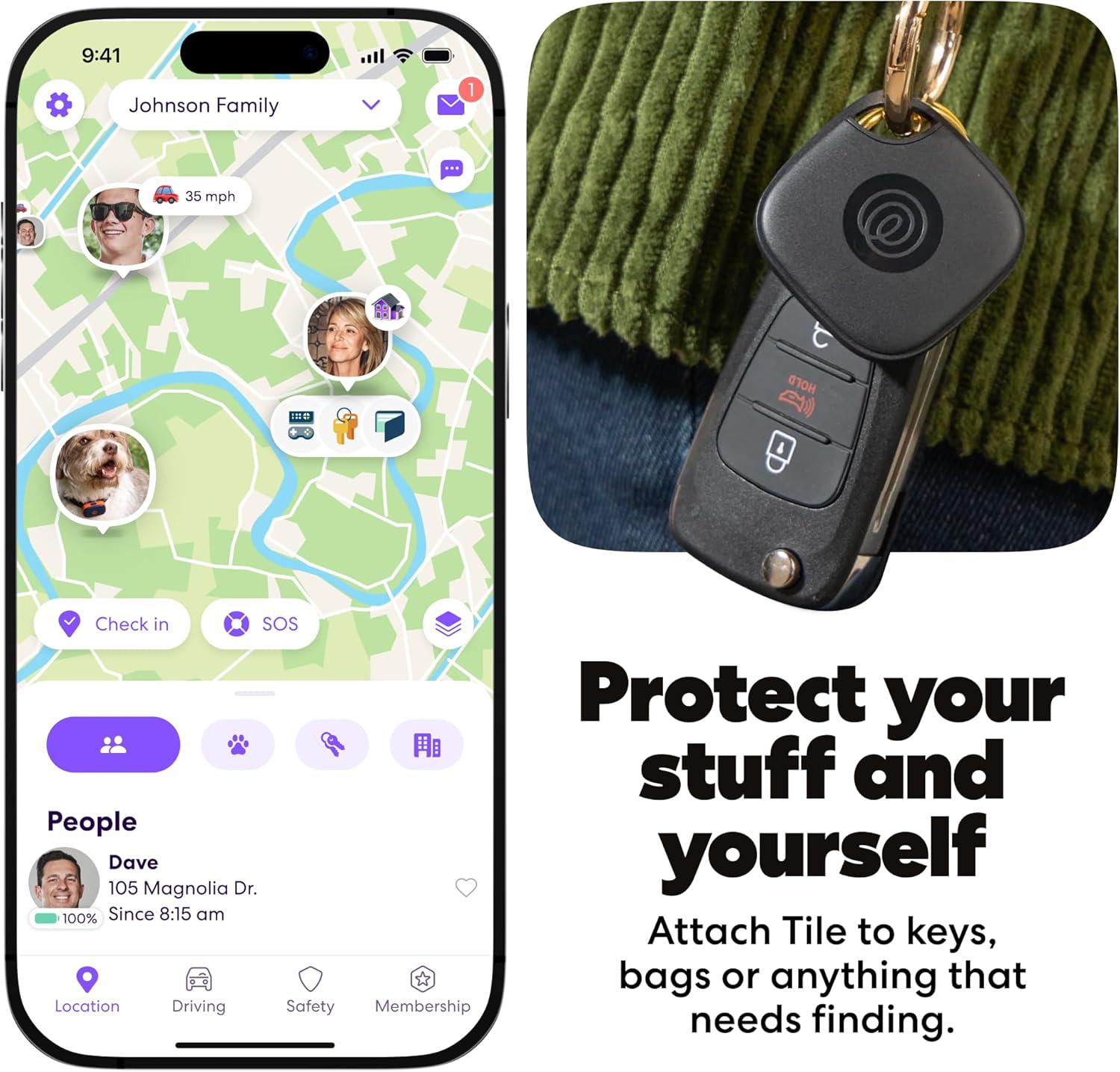 Thumbnail 2 de Tile Mate Bluetooth Tracker