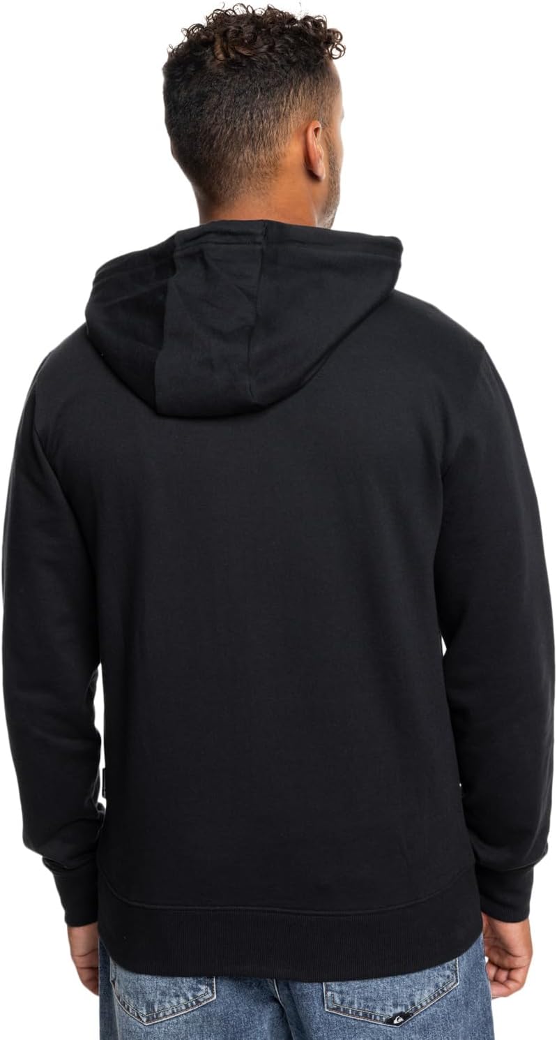 Detalle 2 de Quiksilver Basic Hood Zip Young Men: Maglione con cappuccio e zip frontale (Pacco da 1)