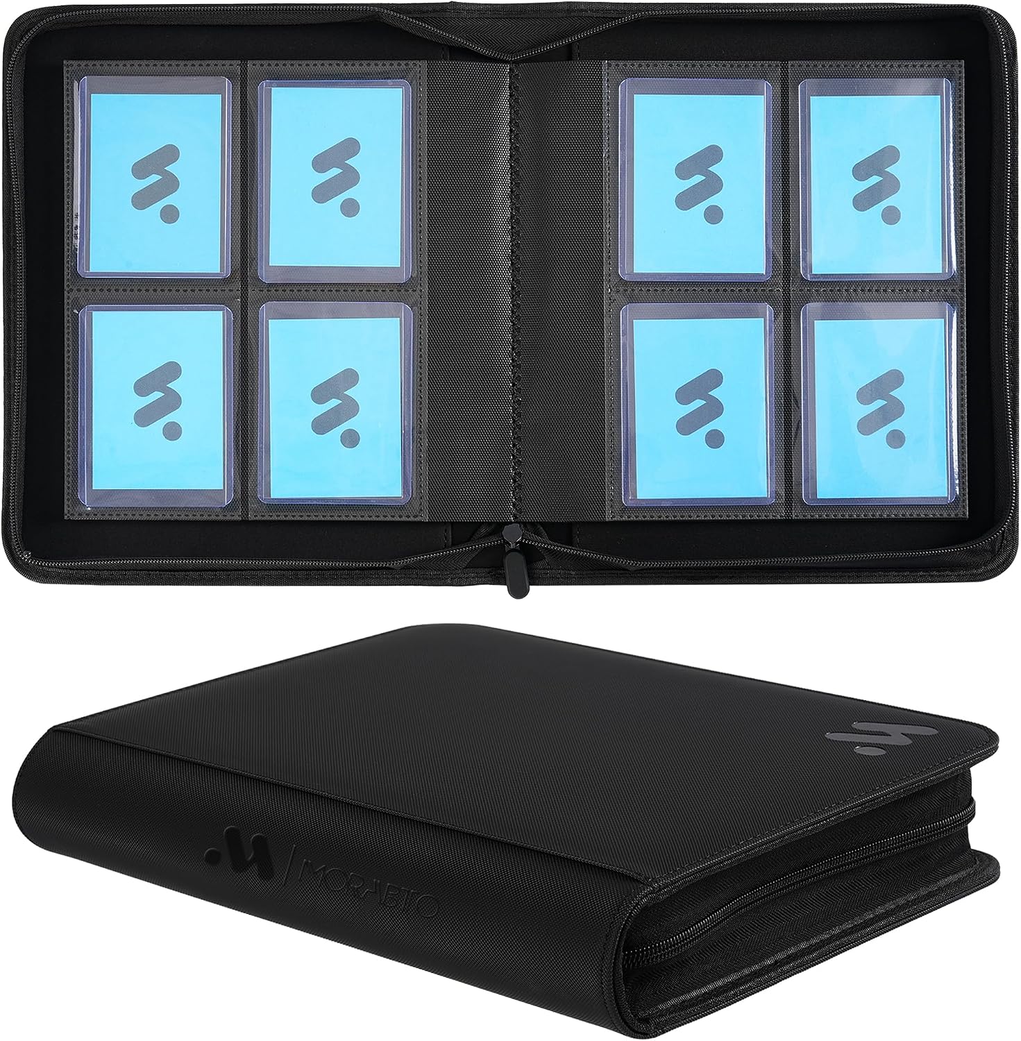 Detalle de MORABTO Top Loader Binder, 128-Card Capacity