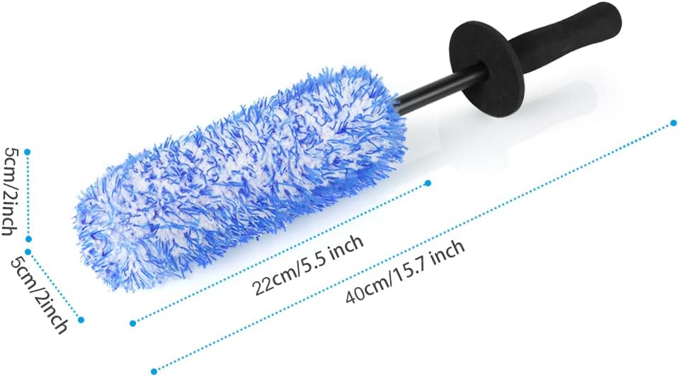 Thumbnail 1 de URAQT Spazzola Cerchi Auto 40 cm microfibra