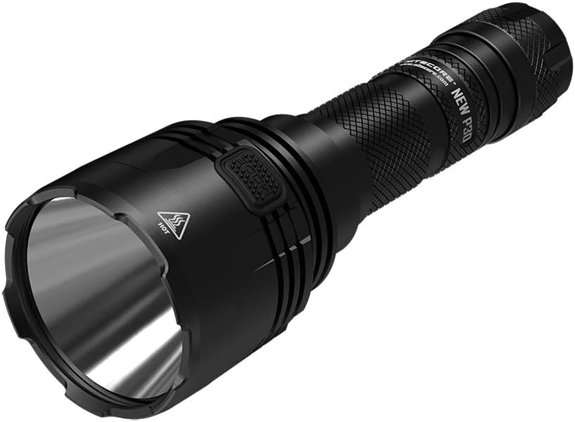 Detalle de Nitecore New P30 LED-zaklamp, oplaadbaar, aluminium, 1.000 lumen