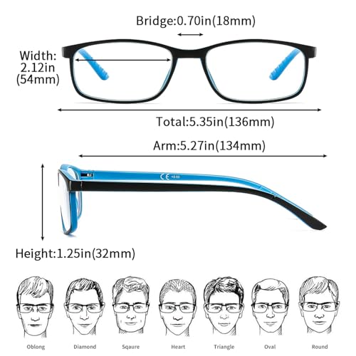 Detalle 2 de Suertree Lesebrille 3.0X