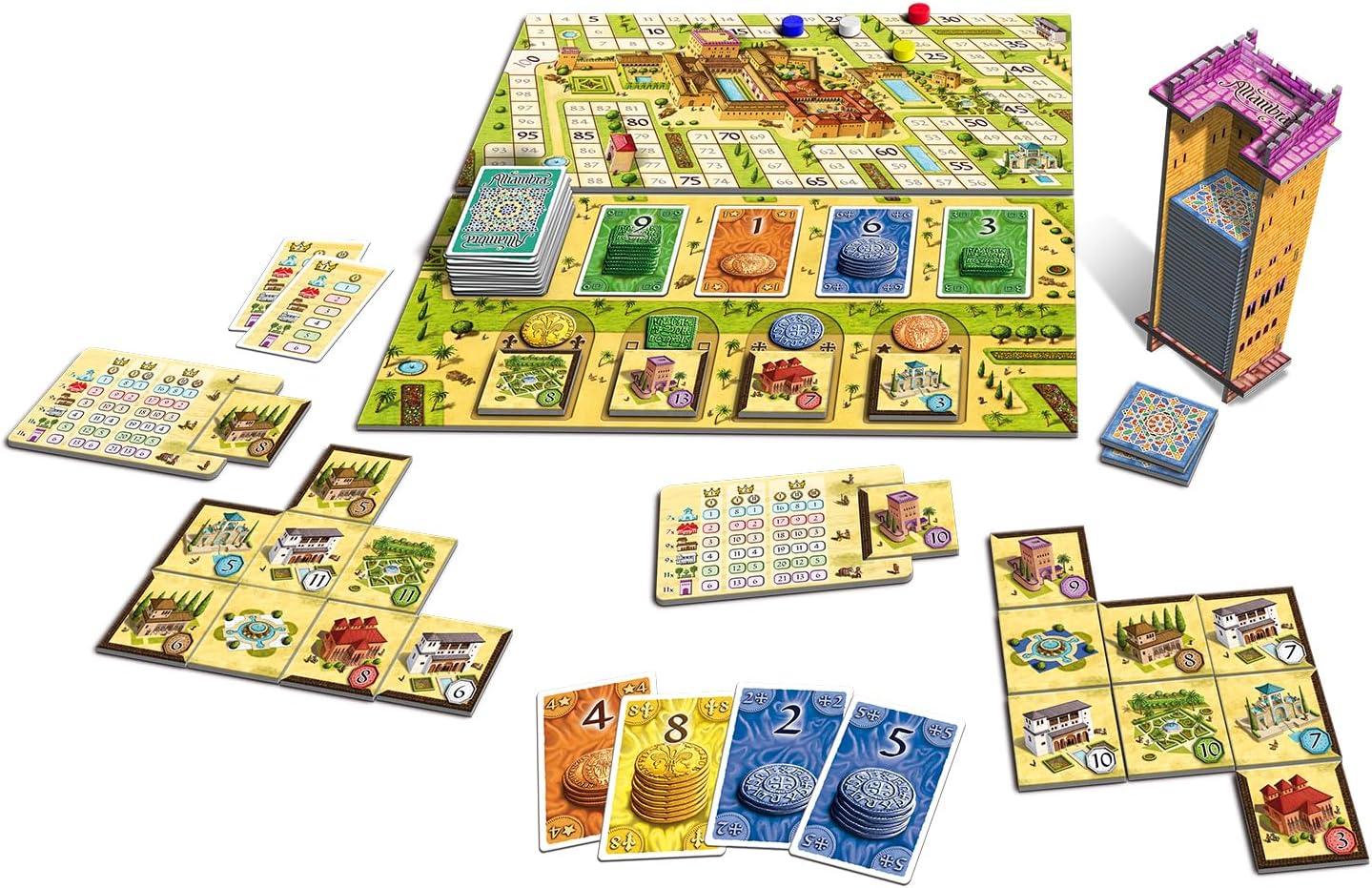Thumbnail 4 de Devir Alhambra - Juego de Mesa de Estrategia y Construcción 🏰