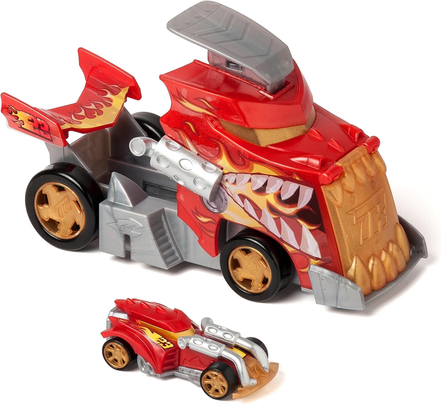Detalle 2 de T-Racers Mix´N Race camion lanceur de feu