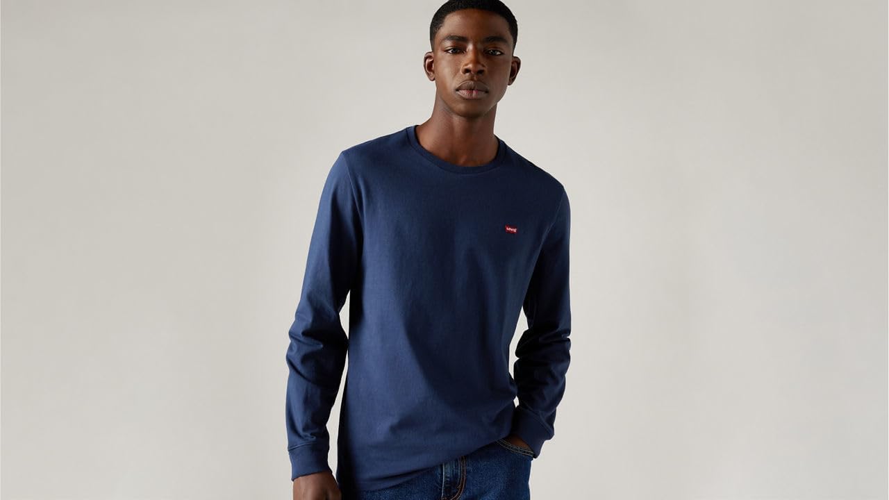 Detalle 2 de Levi's Long-Sleeve Original Housemark Tee S