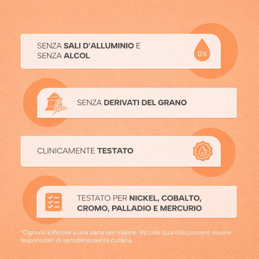 Detalle de BIOCLIN Deo Pro Allergy Vapo 24H – Deodorante spray ipoallergenico per pelli sensibili, 100 ml