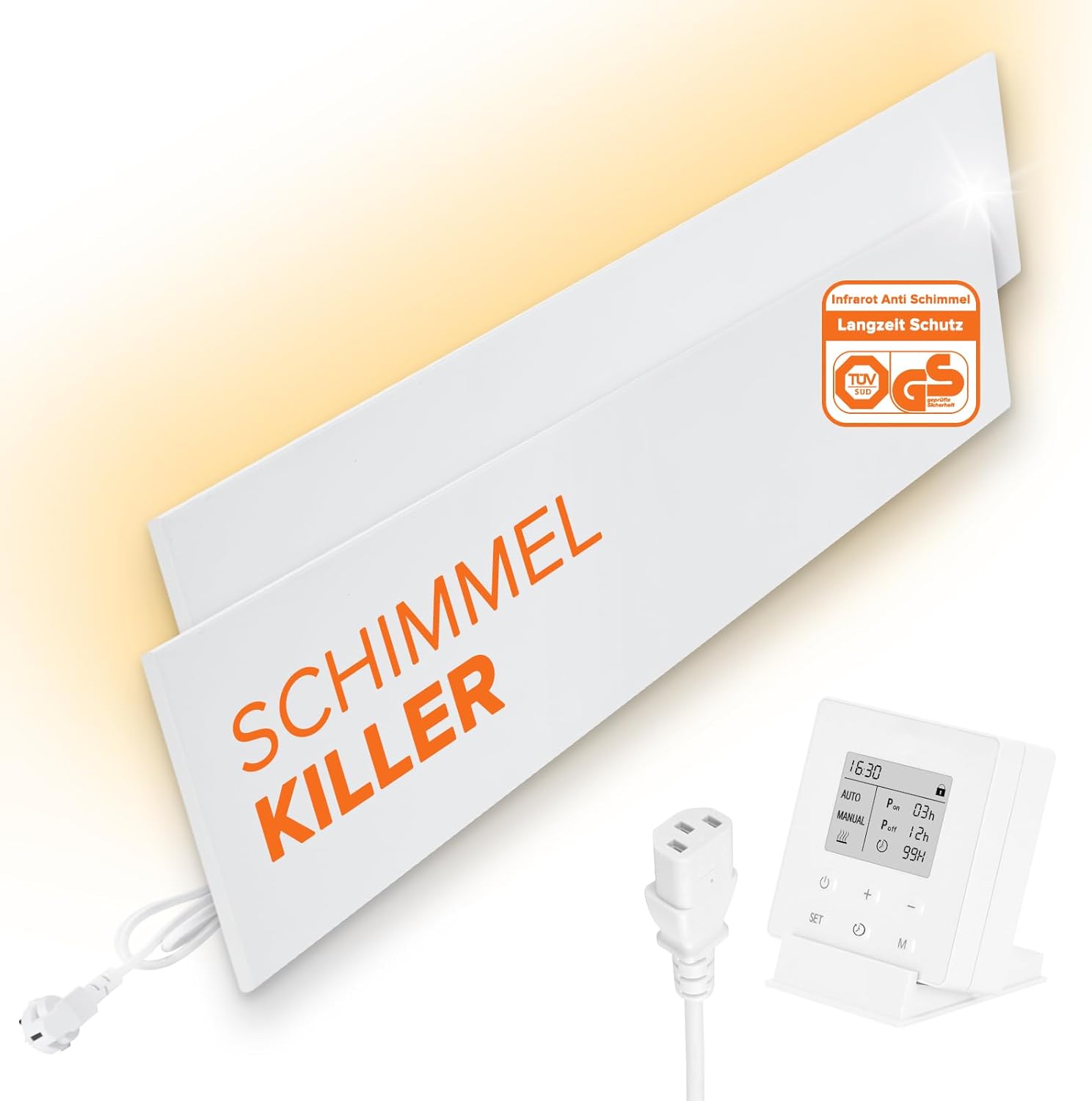 Infrarot Anti Schimmel Heizung – Xnature XN-IC60 2er-SET