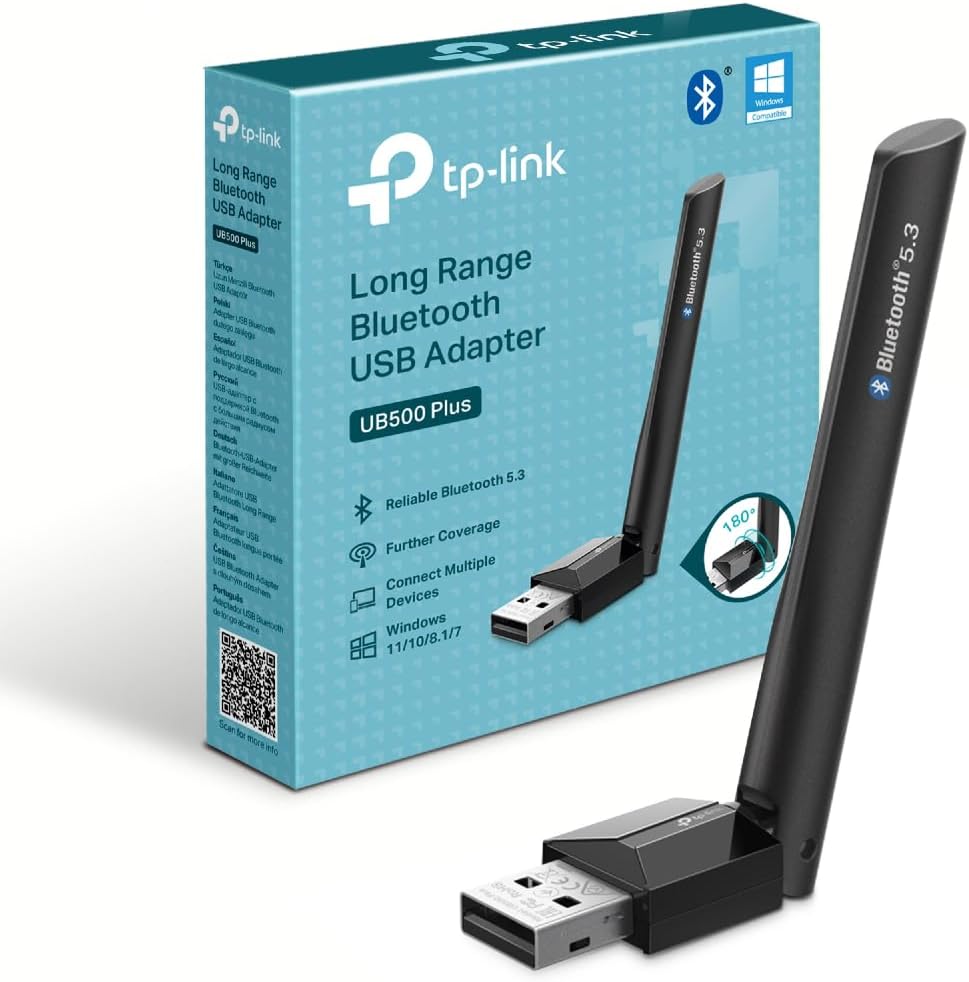 Detalle de TP-Link UB500 Plus, Adaptador USB Bluetooth 5.3 para PC