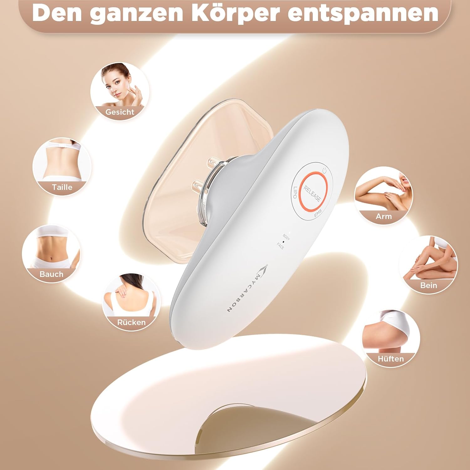 Thumbnail 5 de MYCARBON 3 in 1 Cupping Massager