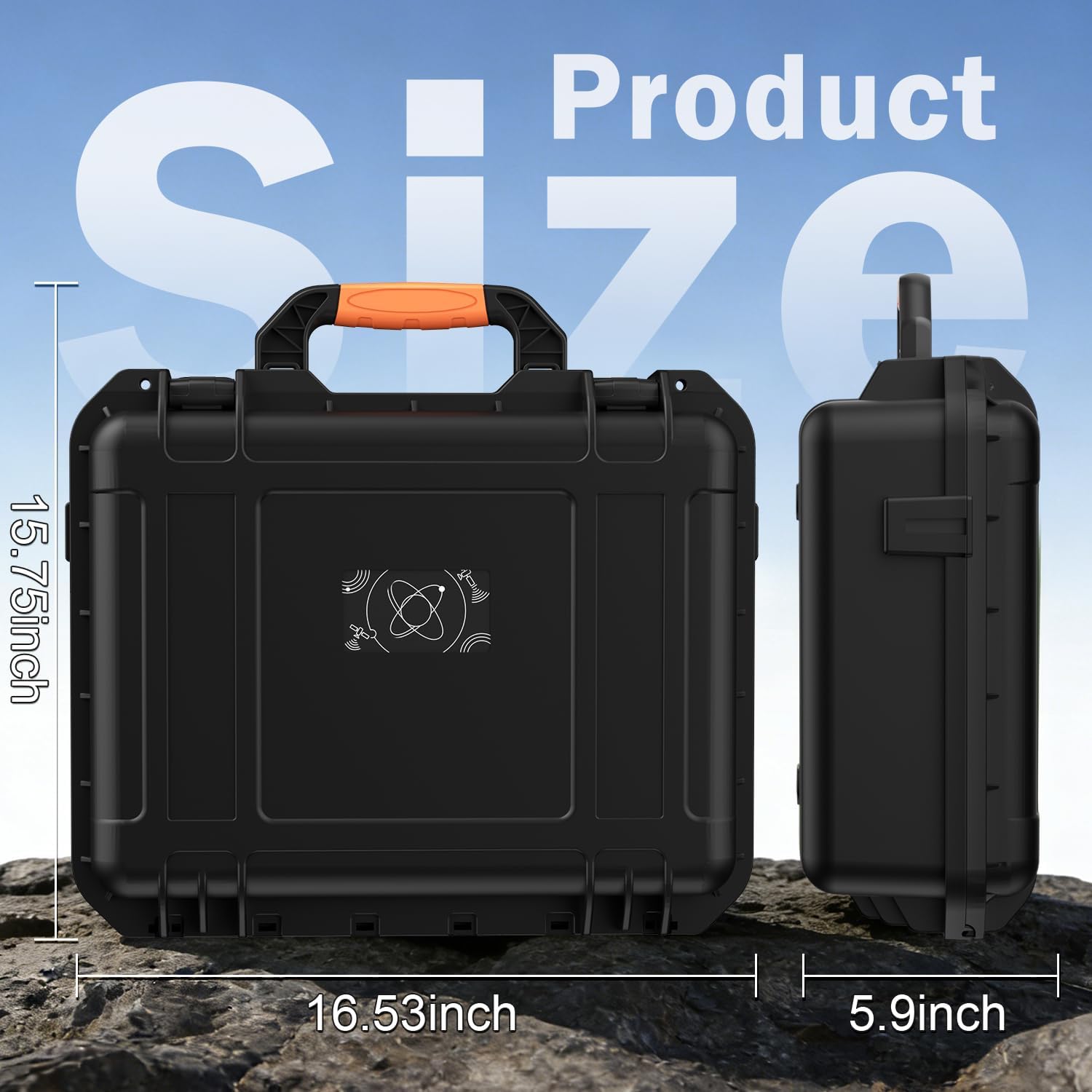 Thumbnail 6 de MONOJOY IP67 Waterproof Hard Carrying Case for Starlink Mini (with Foam Insert)