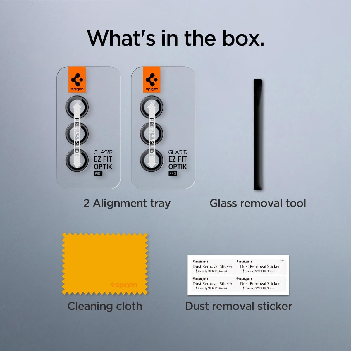 Thumbnail 6 de Spigen Glas.tR EZ Fit Pro - Protector Cámara Samsung