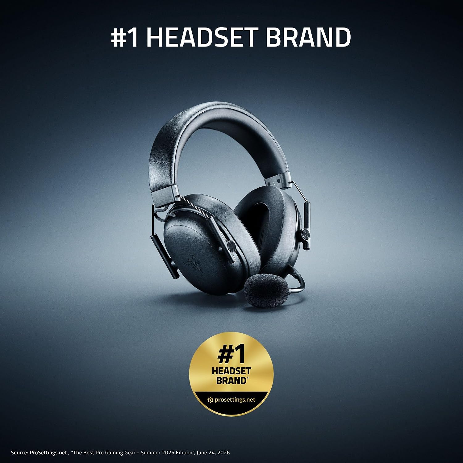 Detalle de Razer BlackShark V3 X HyperSpeed Wireless PC Gaming Headset (Black)