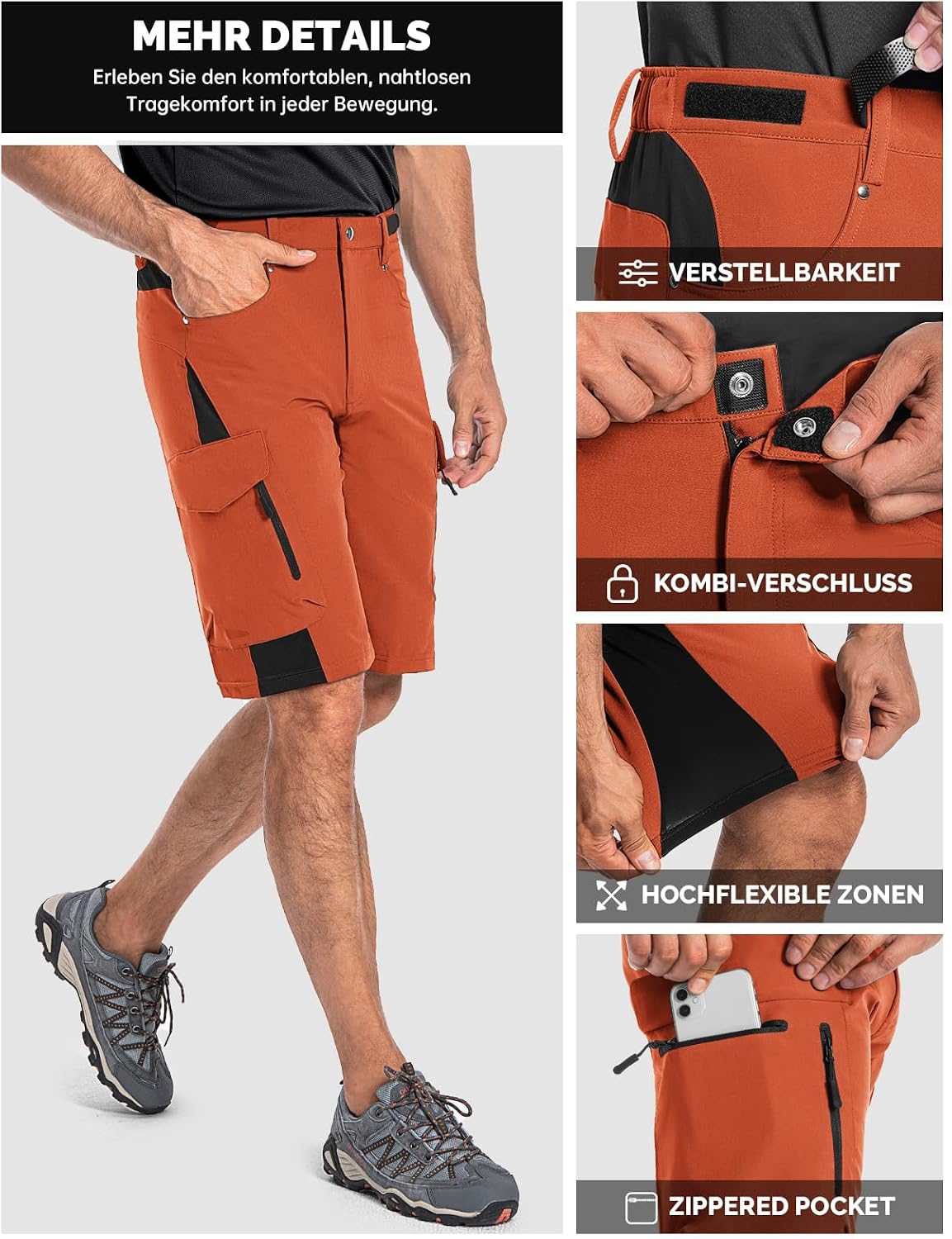 Thumbnail 6 de Cycorld MTB Hose für Herren mit 4D Polster