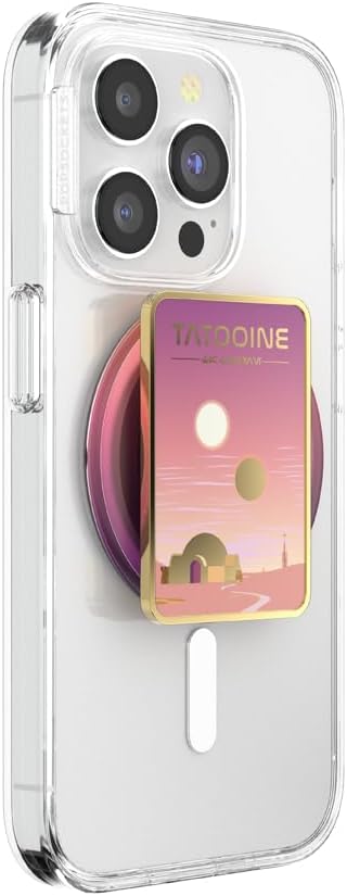 Thumbnail 1 de PopSockets Phone Grip for MagSafe: StarWars enamel Welcome to Tatooine