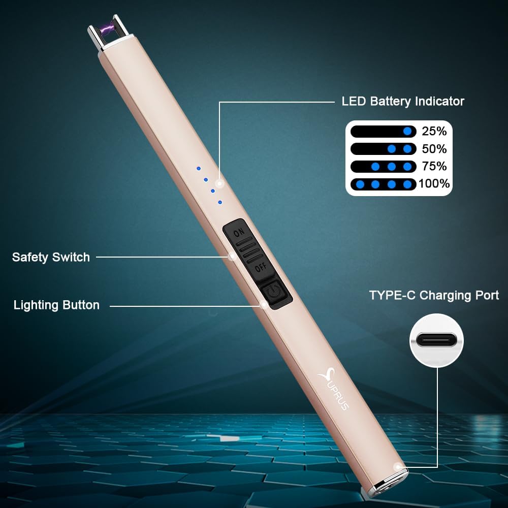 Thumbnail 1 de SUPRUS Mechero eléctrico recargable USB