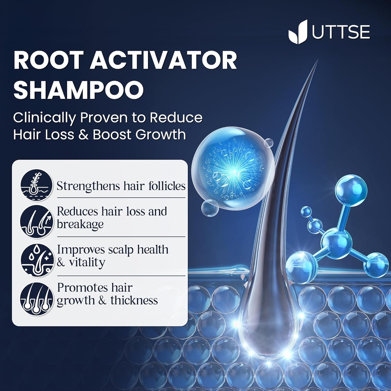 Thumbnail 4 de Root Activator Shampoo for Men: Hair Growth and Scalp Health