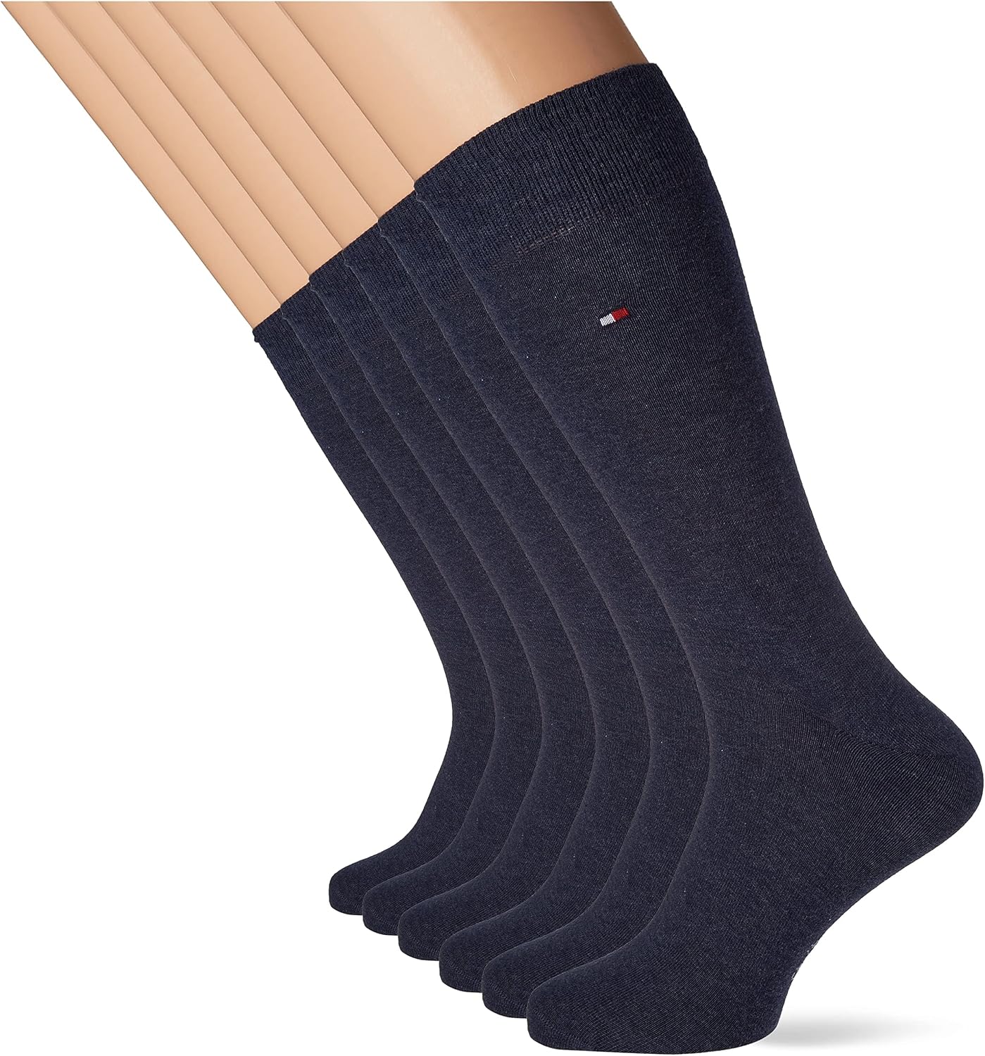 Thumbnail 1 de Tommy Hilfiger herrstrumpor, 2-pack i kammad bomull