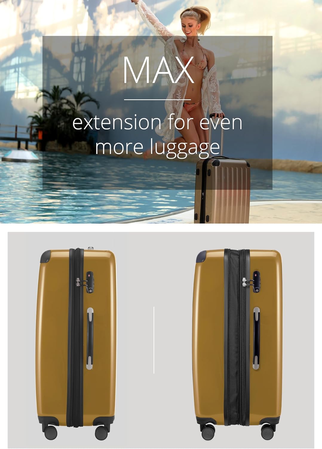 Detalle 2 de HAUPTSTADTKOFFER - ALEX, trolley a mano 55 x 38 x 23 cm con TSA