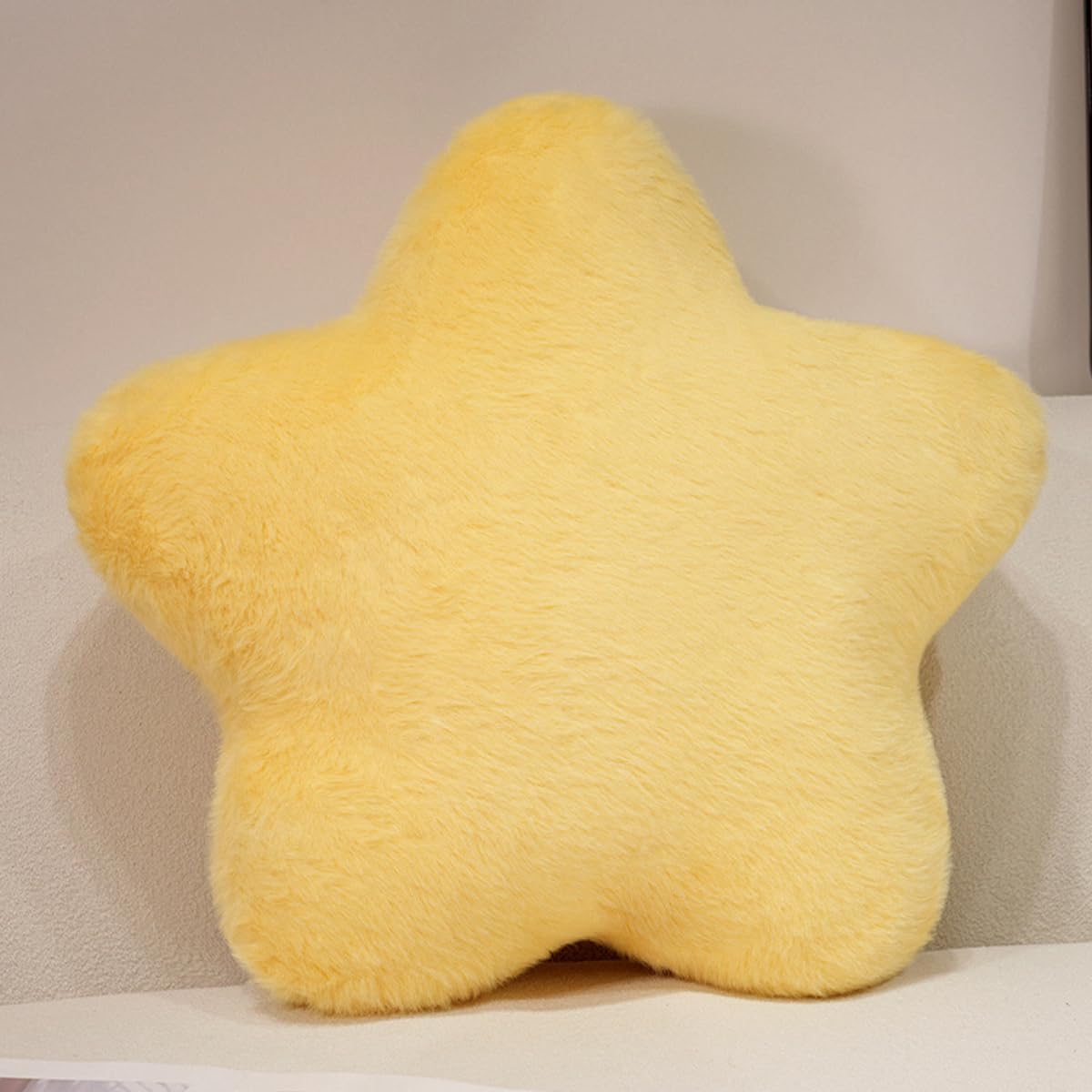 Thumbnail 6 de Bettschlange Kuschelkissen Kinder Stern 30 x 30 cm (Hellgrün) – weiches Sternenkissen für Kinderzimmer