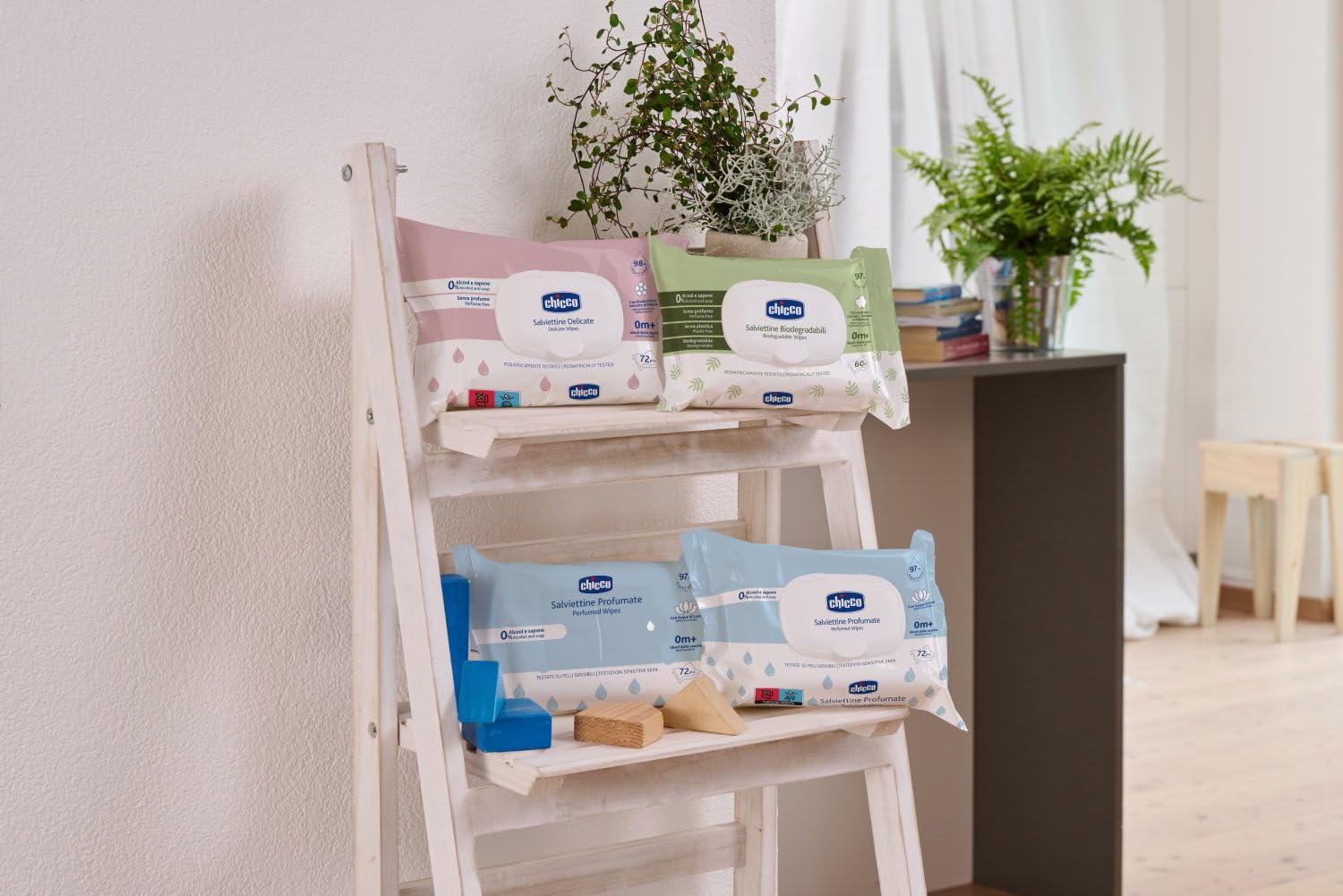 Detalle 1 de Chicco Zarte Baby-Reinigungstücher 864