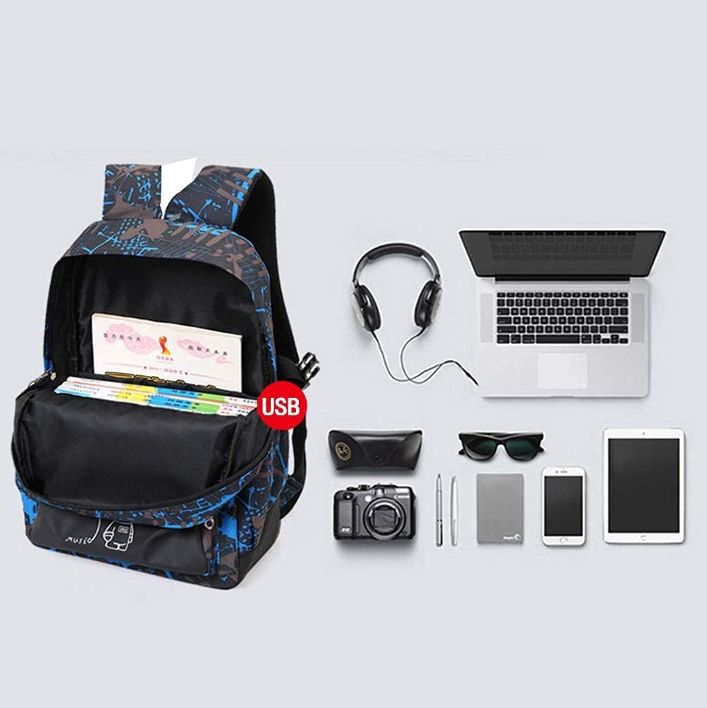 Detalle 2 de Asge Rucksack Schulrucksack Teenager wasserdicht