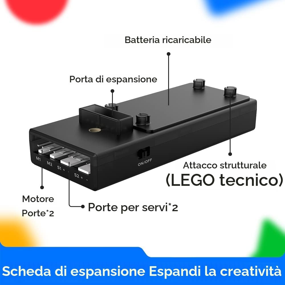 Thumbnail 3 de Makeblock CyberPi Kit di codifica STEM con Scratch e Python, supporto IoT e moduli integrati