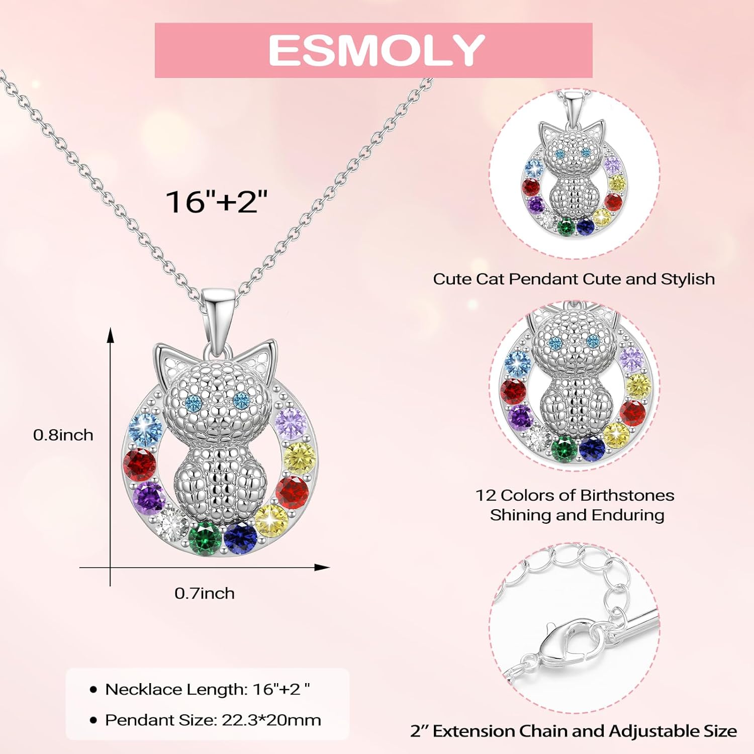 Thumbnail 3 de Esmoly collar gato 16 pulgadas