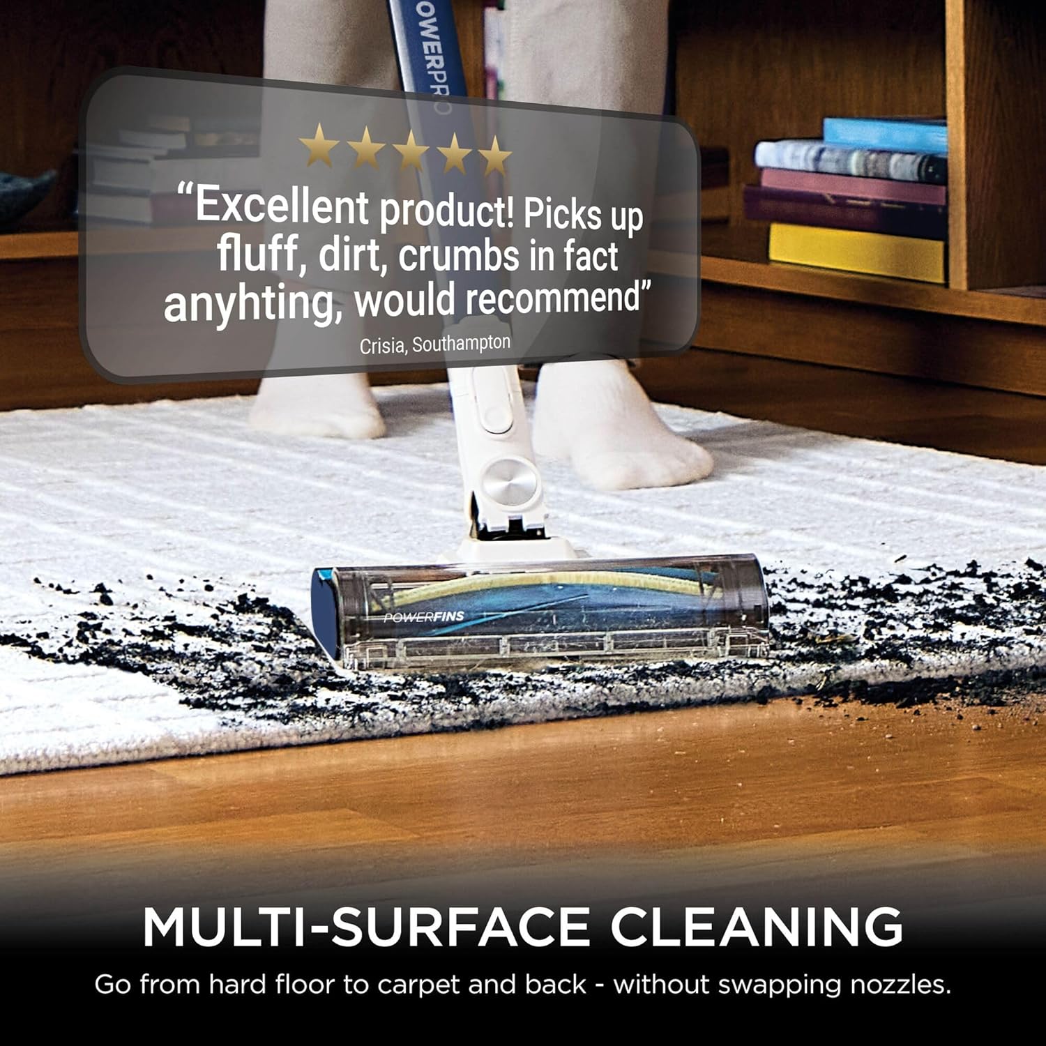 Thumbnail 3 de Shark IZ380UK PowerPro cordless stick 45‑min run time