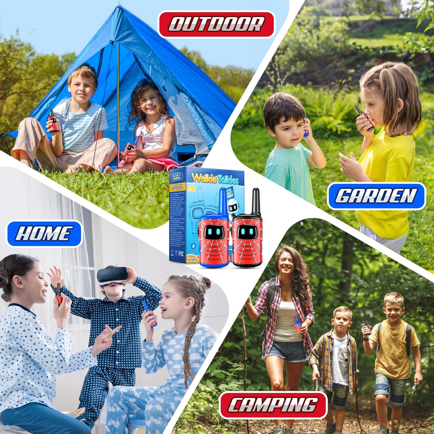 Detalle 2 de Toyokid Walkie Talkie Niños recargable 110 g
