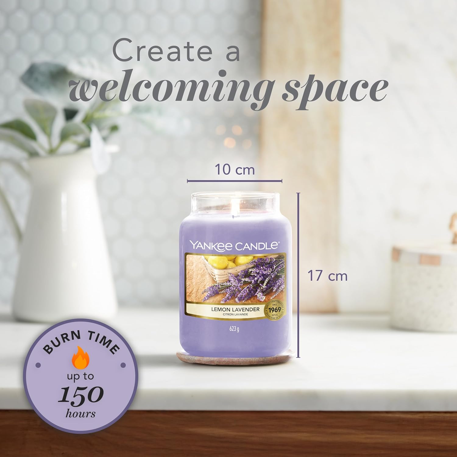 Thumbnail 5 de Yankee Candle Lemon Lavender Large Jar