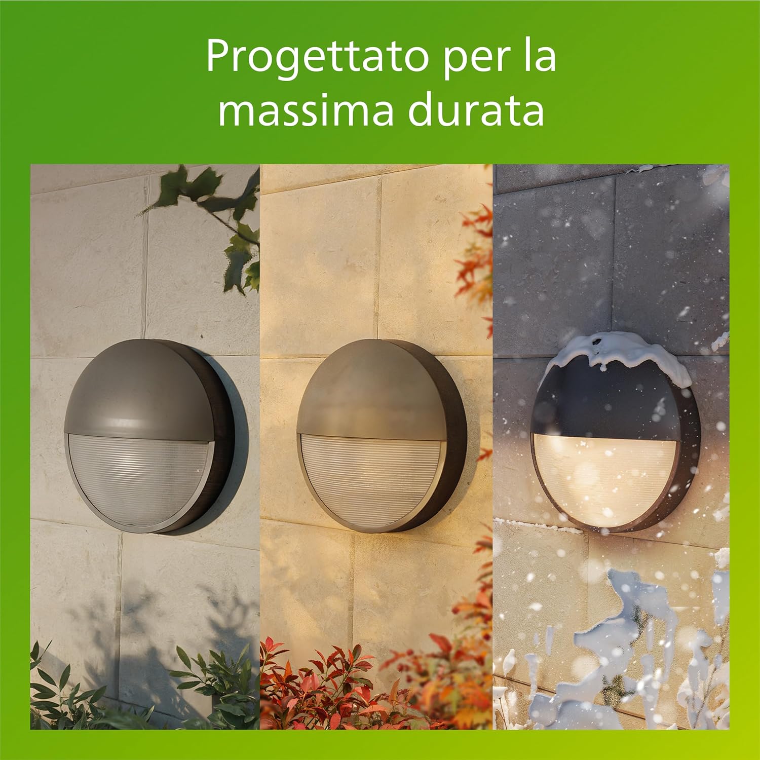 Thumbnail 4 de Philips Capricorn Ultra-Efficient applique da esterno con sensore di movimento, 800 lm, 2700 K, IP44 grigio antracite