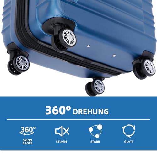 Thumbnail 7 de BEIBYE Reisekoffer 2088 Hartschalekoffer – robuster ABS-Koffer, 45 L, erweiterbar, 4-Rollen