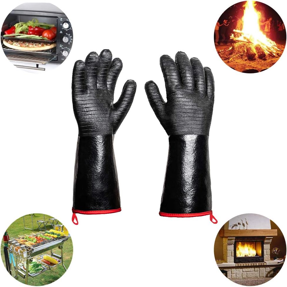 Thumbnail 6 de Aillary mdk-397 Grill Gloves, 14-Inch Waterproof Neoprene, Heat Resistant