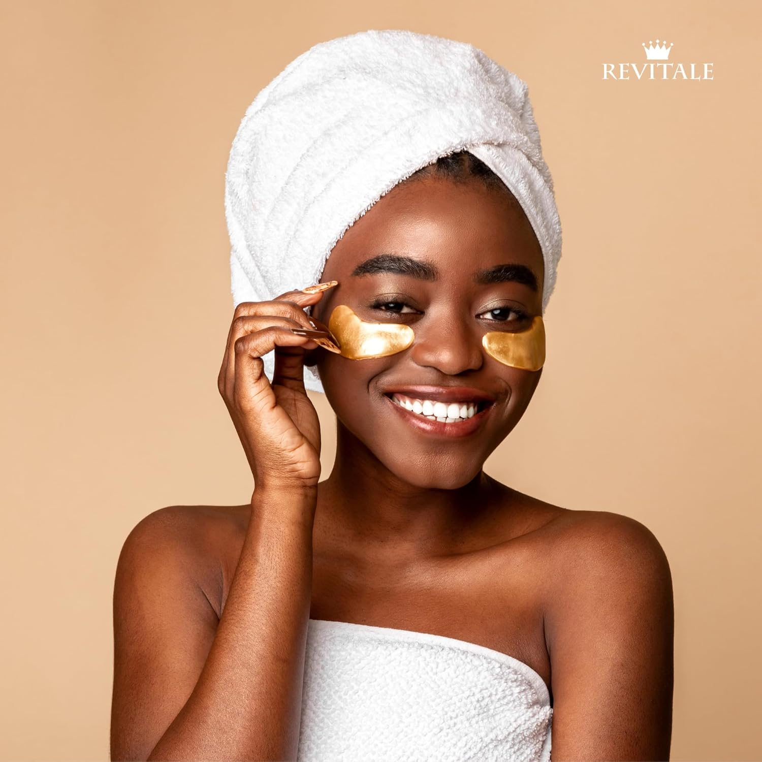 Thumbnail 5 de REVITALE cerotti al collagene sotto gli occhi in oro 24k: riducono occhiaie e gonfiori, confezione da 10 paia