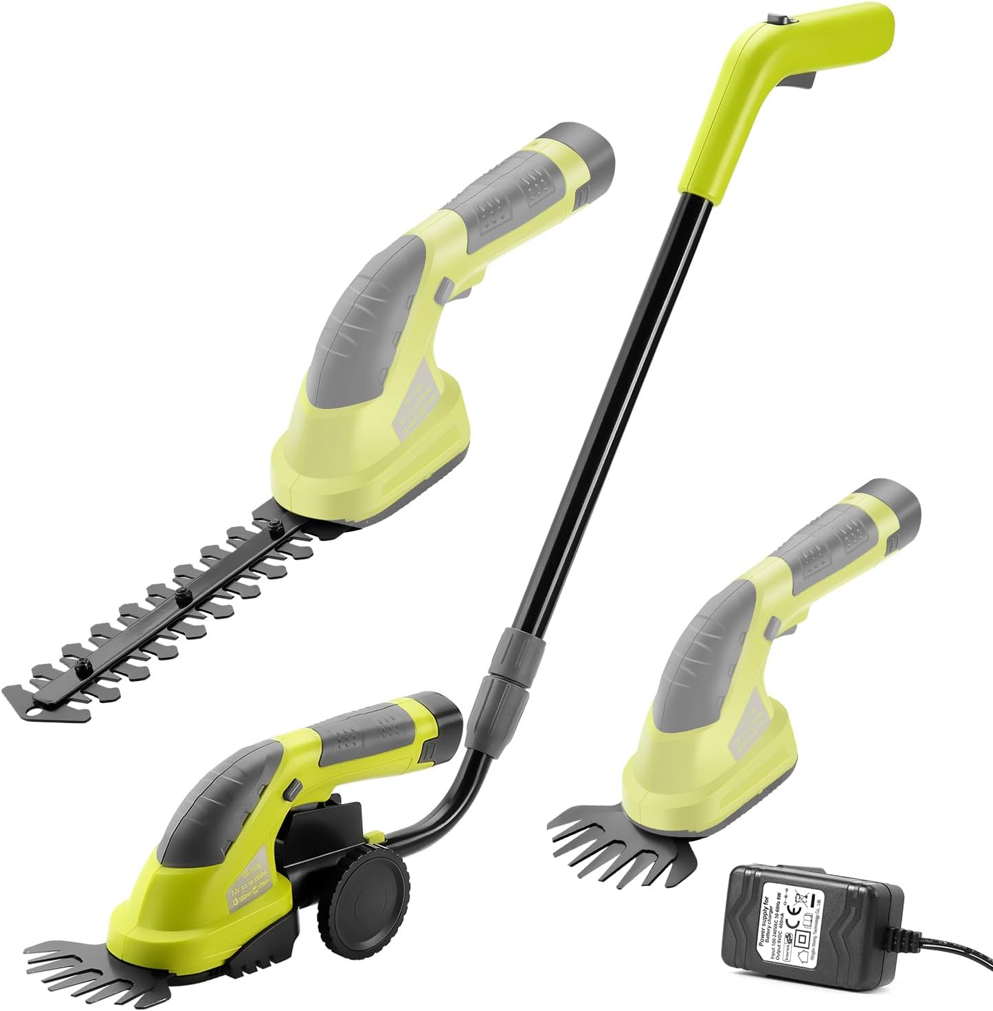 DEWINNER Forbici a batteria 7,2 V per giardino ✂