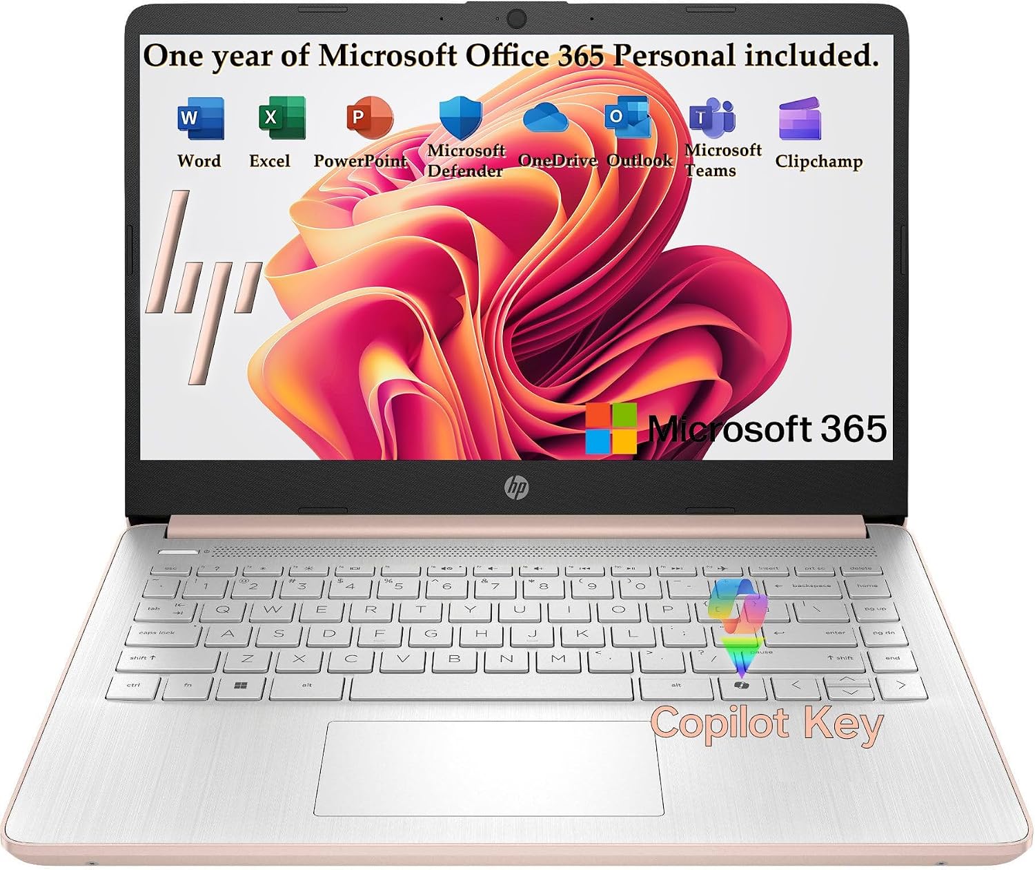 Detalle de HP Laptop with 128GB Storage